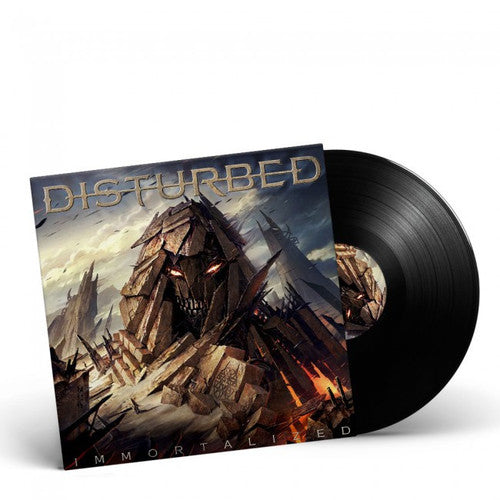 the album cover for Disturbed - Immortalized [Vinyl]
