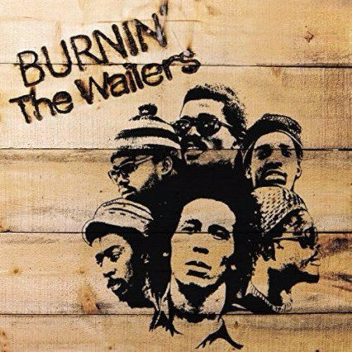 the album cover for Bob Marley - Burnin [Vinyl]