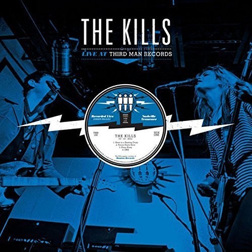 the album cover for The Kills - Live at Third Man Records 10-10-2012