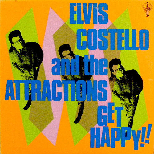 the album cover for Elvis Costello - Get Happy [Vinyl]