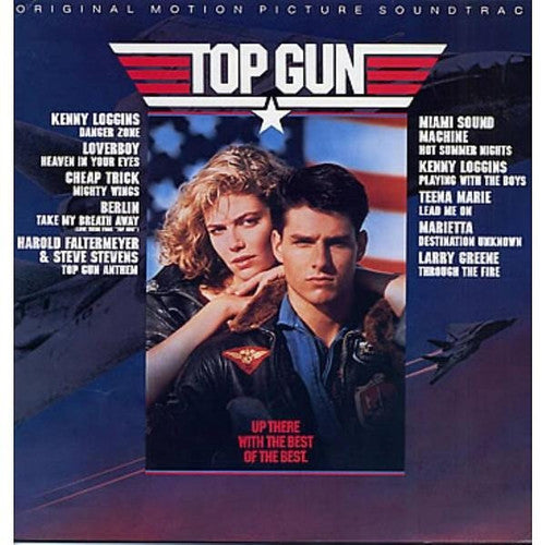 the album cover for Top Gun [Movie] - Top Gun [Vinyl Soundtrack]