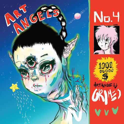 the album cover for Grimes - Art Angels [Vinyl]