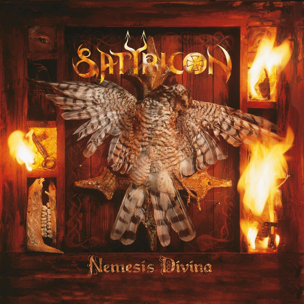 the album cover for Satyricon - Nemesis Divina [Vinyl]