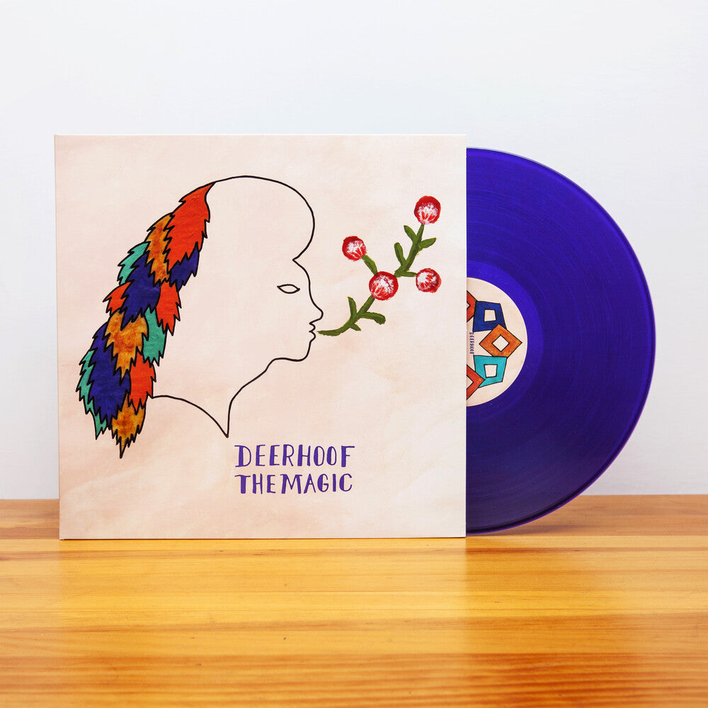 the album cover for Deerhoof - The Magic [Purple Vinyl]