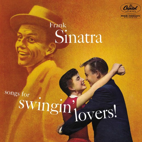 the album cover for Frank Sinatra - Songs For Swingin' Lovers! [LP]