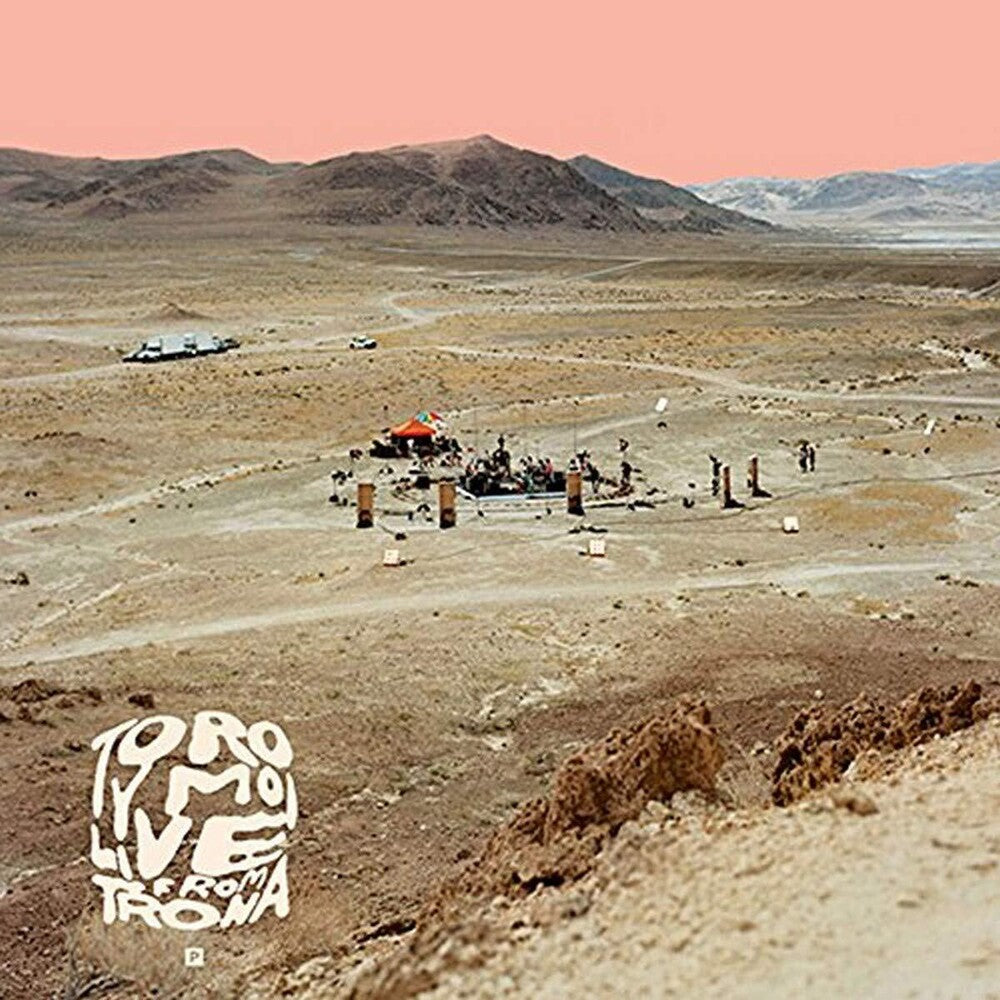 the album cover for Toro Y Moi - Live From Trona [Limited Edition Desert Pink Vinyl]