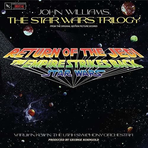 the album cover for Unknown Artist - The Star Wars Trilogy (The Utah Symphony Orchestra) (Re-Score)