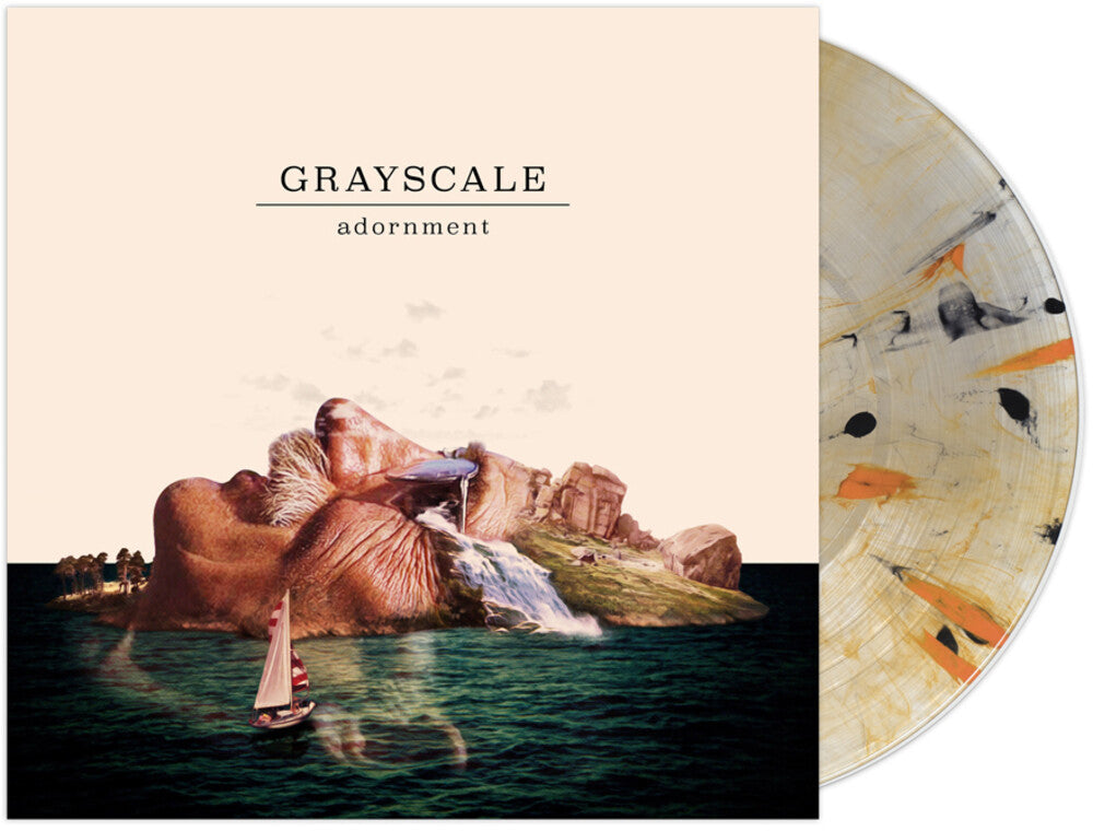 the album cover for Grayscale - Adornment [Tiger's Eye LP]