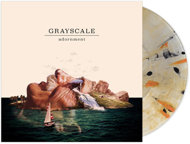 the album cover for Grayscale - Adornment [Tiger's Eye LP]