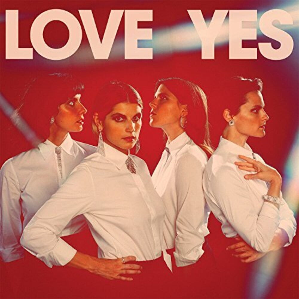 the album cover for Teen - Love Yes [Indie Exclusive Limited Edition Red Vinyl]