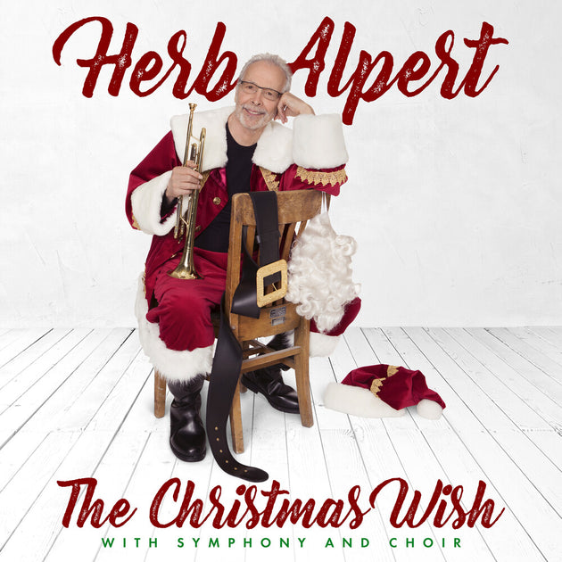 the album cover for Herb Alpert - The Christmas Wish [LP]