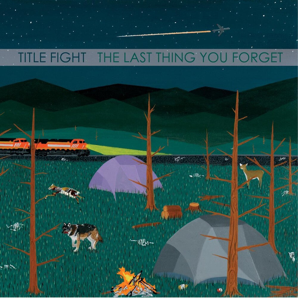 the album cover for Title Fight - The Last Thing You Forget [Digipak]