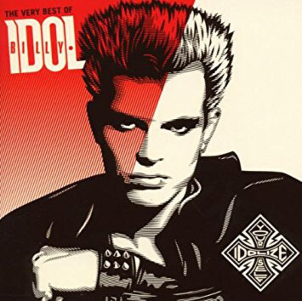 the album cover for Billy Idol - The Very Best Of Billy Idol: Idolize Yourself [2LP]