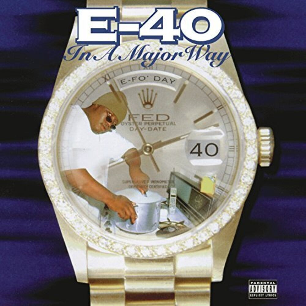 the album cover for E-40 - In A Major Way