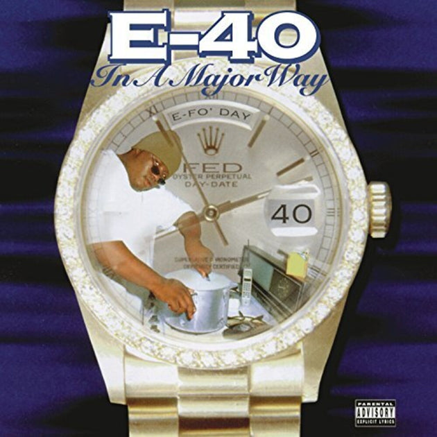 the album cover for E-40 - In A Major Way