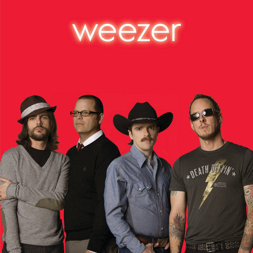 the album cover for Weezer - Weezer: The Red Album [LP]