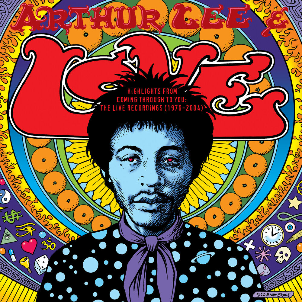 the album cover for Arthur Lee and Love - Coming Through You