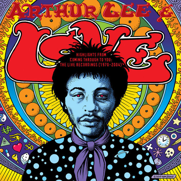 the album cover for Arthur Lee and Love - Coming Through You
