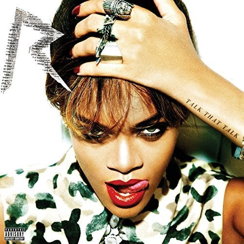 the album cover for Rihanna - Talk That Talk [LP]