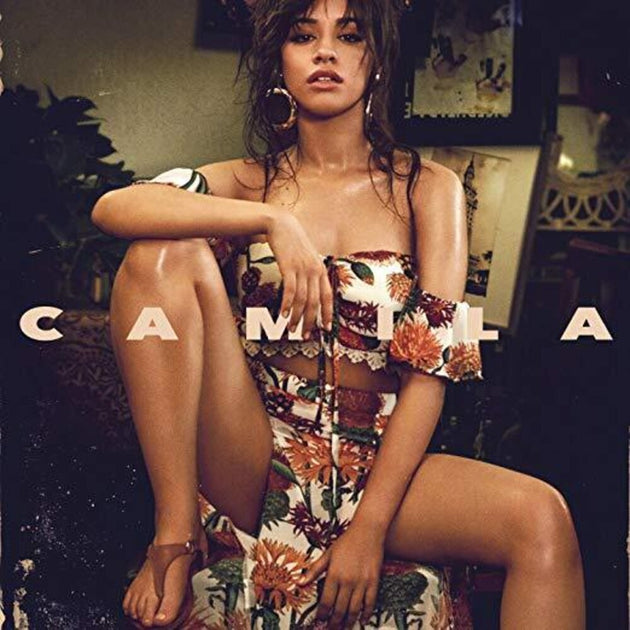 the album cover for Camila Cabello - Camila [Colored Vinyl] (Ofv) (Red)