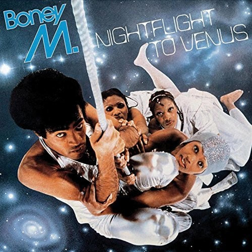 the album cover for Boney M - Nightflight To Venus (1978)