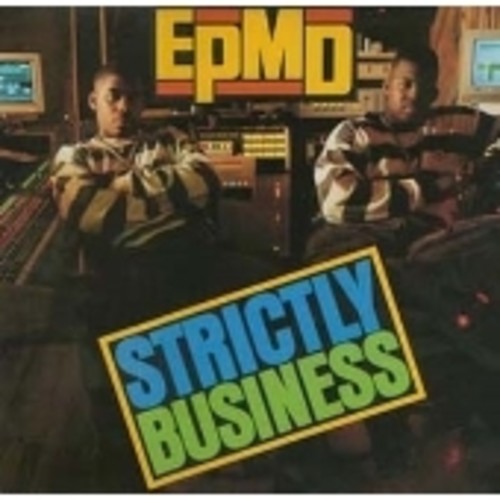 the album cover for Epmd - Strictly Business