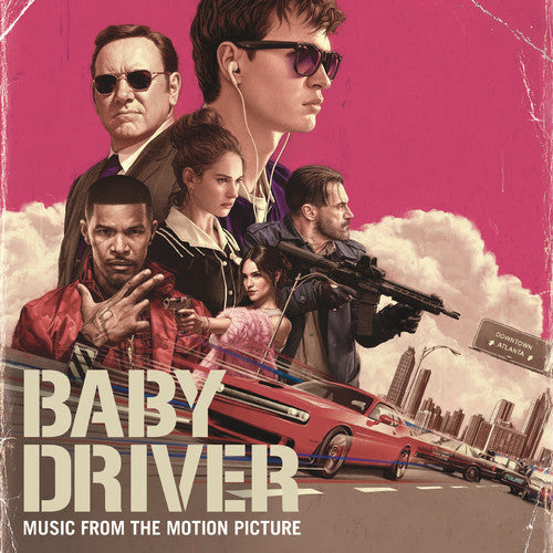 the album cover for Baby Driver [Movie] - Baby Driver (Music From Motion Picture) [LP]