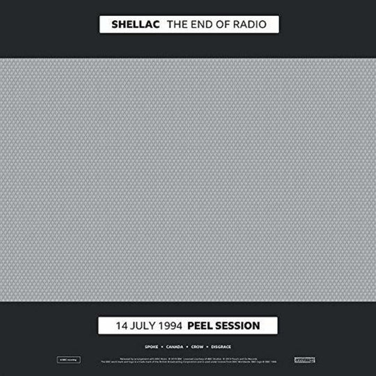 the album cover for Shellac - The End of Radio