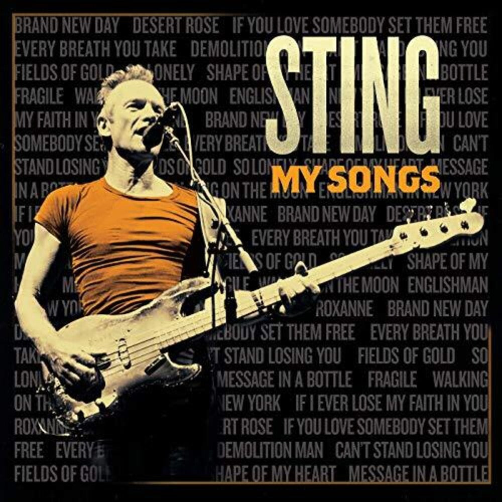 the album cover for Sting - My Songs [2LP]
