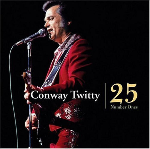 the album cover for Conway Twitty - 25 Number Ones [2 LP]