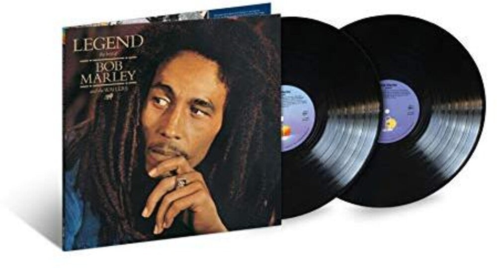 the album cover for Bob Marley & The Wailers - Legend: The Best Of Bob Marley & The Wailers [35th Anniversary 2 LP]