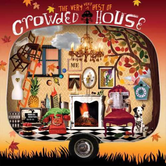 the album cover for Crowded House - The Very Very Best Of Crowded House [2LP]