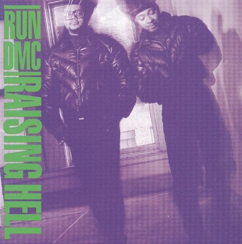 the album cover for RUN-D.M.C. - Raising Hell [Import LP]