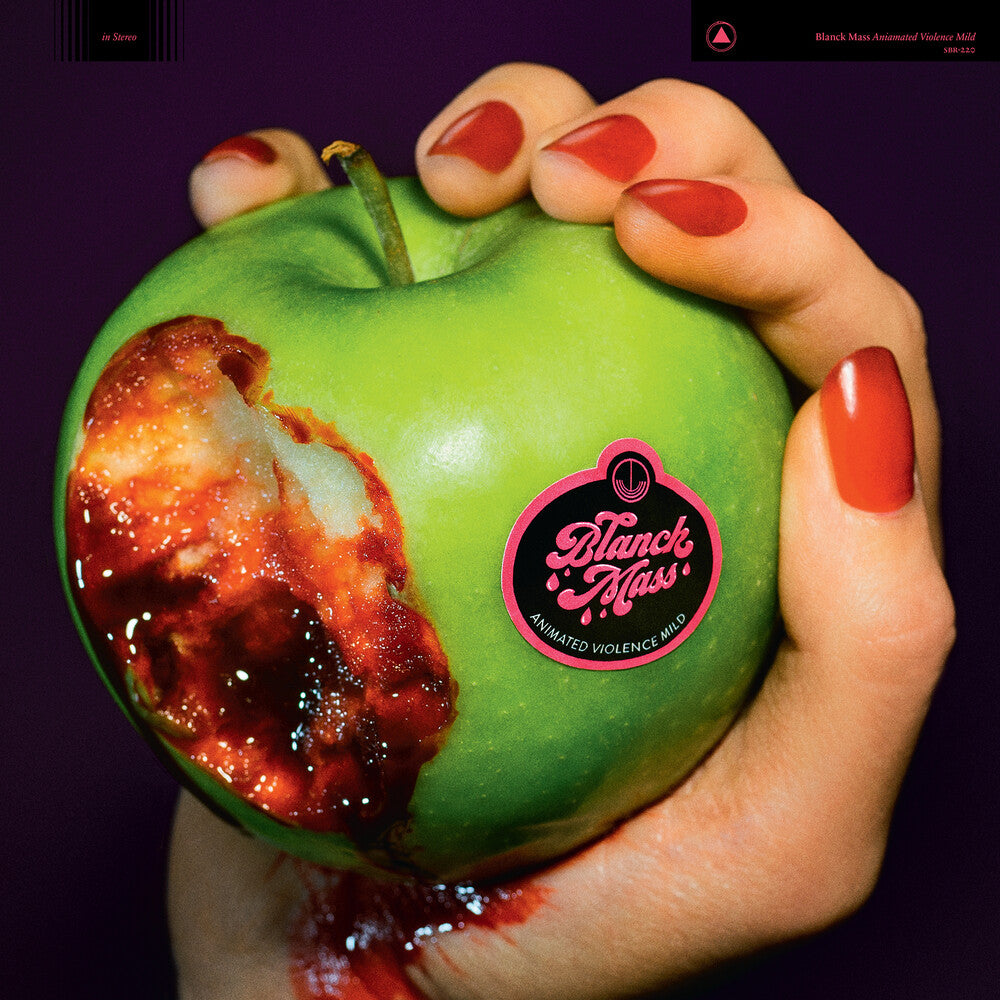 the album cover for Blanck Mass - Animated Violence Mild [Green LP]