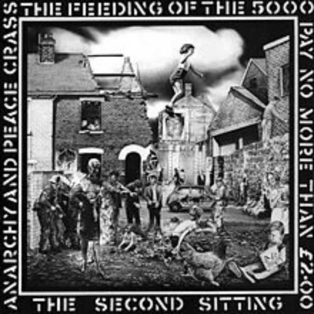 the album cover for Crass - Feeding Of The Five Thousand (the Second Sitting)