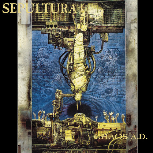 the album cover for Sepultura - Chaos A.d.