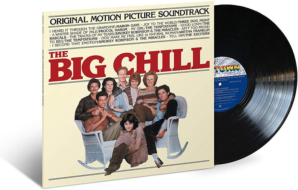 the album cover for Various Artists - The Big Chill (Original Motion Picture Soundtrack)