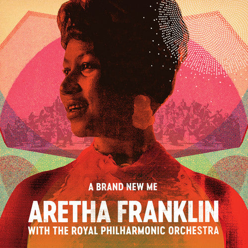 the album cover for Aretha Franklin - A Brand New Me: Aretha Franklin With The Royal Philharmonic Orchestra [LP]