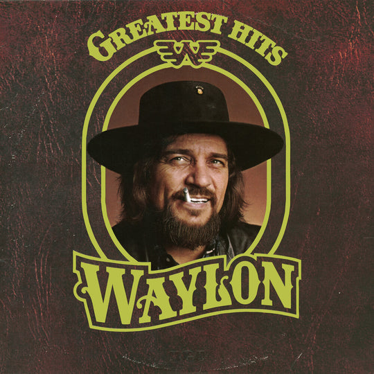 the album cover for Waylon Jennigs - Greatest Hits [LP]