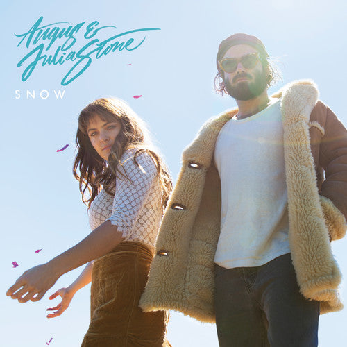 the album cover for Angus & Julia Stone - Snow [45RPM 2LP White Vinyl]