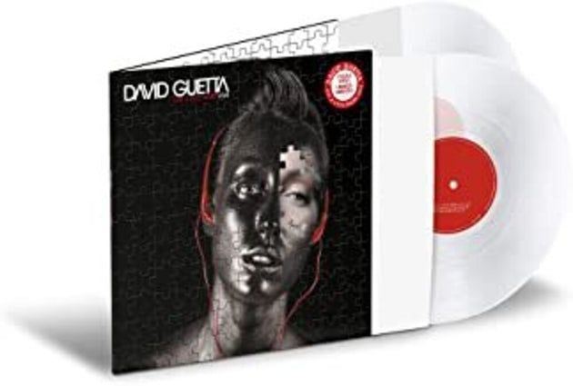the album cover for David Guetta - Just A Little More Love [Clear Vinyl] [Limited Edition] (Can)