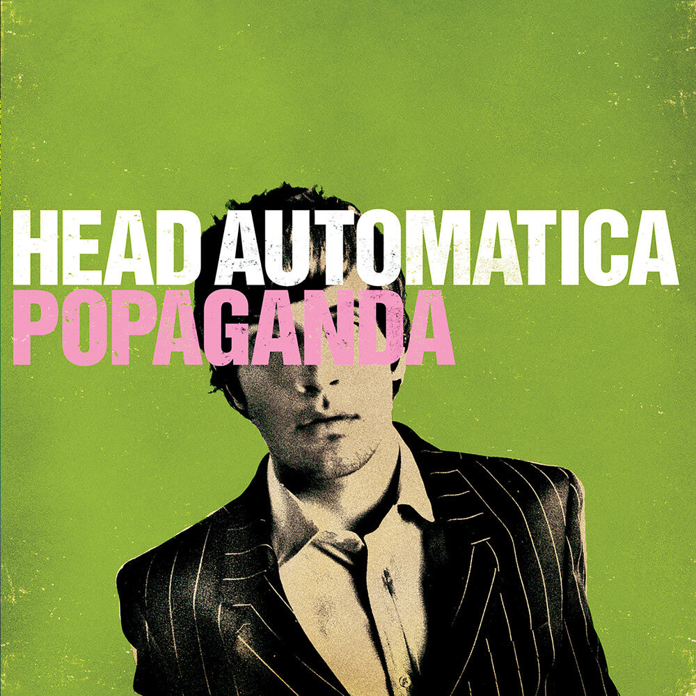 the album cover for Head Automatica - Popaganda [Colored Vinyl] (Gate) (Pnk) [Remastered]
