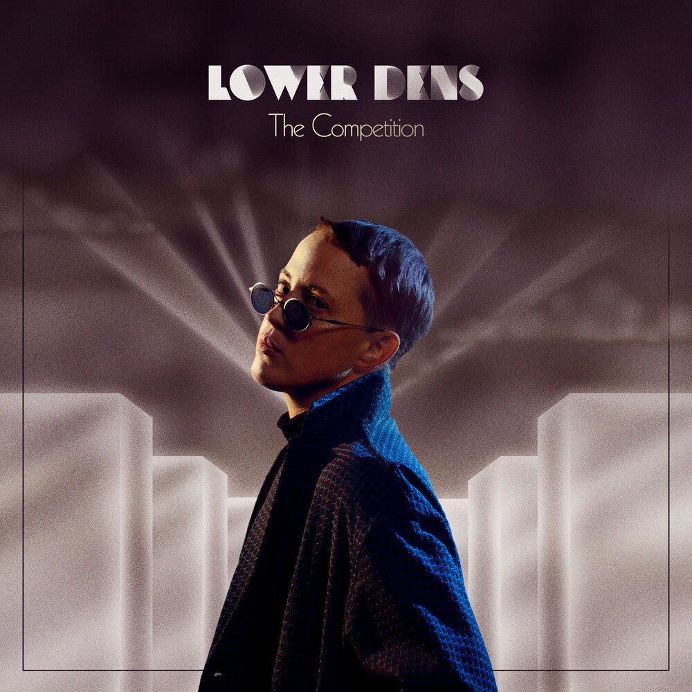 the album cover for Lower Dens - The Competition [Indie Exclusive Limited Edition Clear LP]