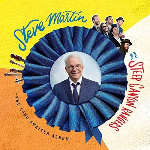 the album cover for Steve Martin & The Steep Canyon Rangers - The Long-Awaited Album [LP]