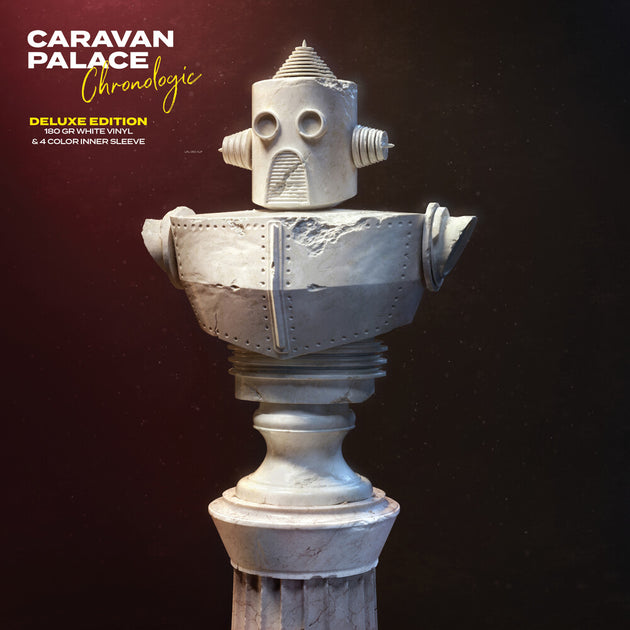 the album cover for Caravan Palace - Chronologic [Deluxe Limited Edition White LP]