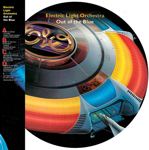 the album cover for Elo Electric Light Orchestra - Out Of The Blue