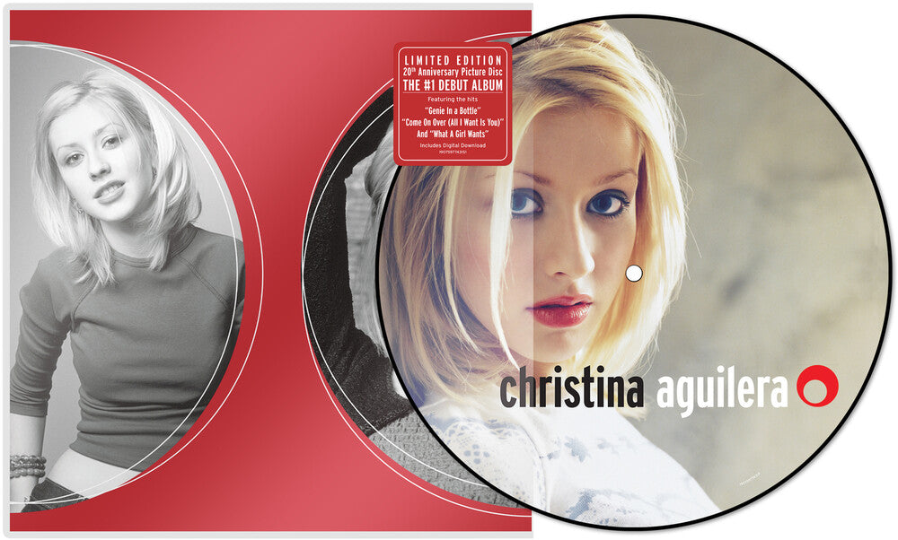 the album cover for Christina Aguilera - Christina Aguilera [Limited Edition] (Pict) (Aniv) (Dli)