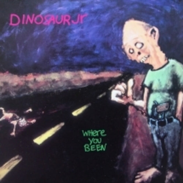 the album cover for Dinosaur Jr. - Where You Been (Blue) [Colored Vinyl] [Deluxe] (Gate) (Exp)