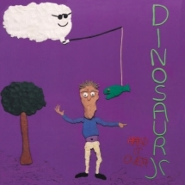 the album cover for Dinosaur Jr. - Hand It Over [Colored Vinyl] [Deluxe] (Gate) (Purp) (Exp)