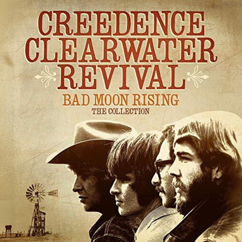 the album cover for Creedence Clearwater Revival - Bad Moon Rising: The Collection